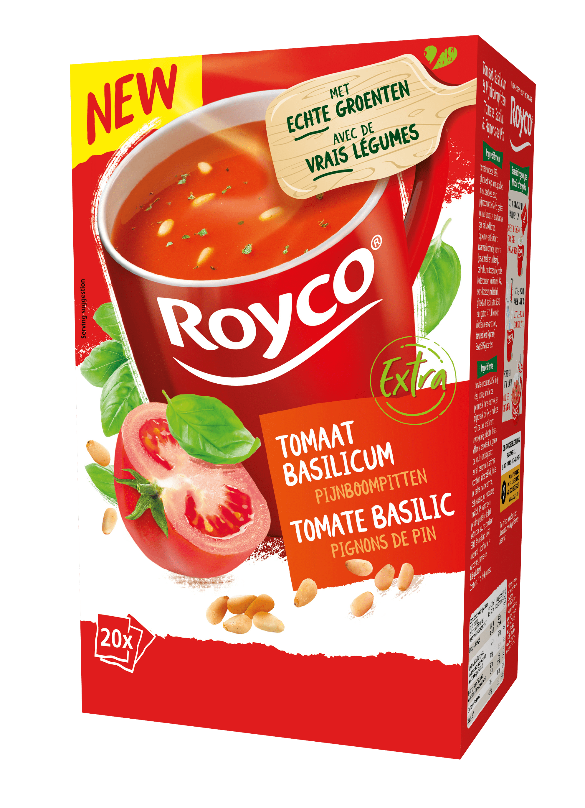Royco Tomaat Basilicum Pijnboompitten