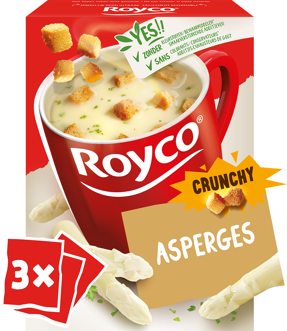 Royco crunchy asperge