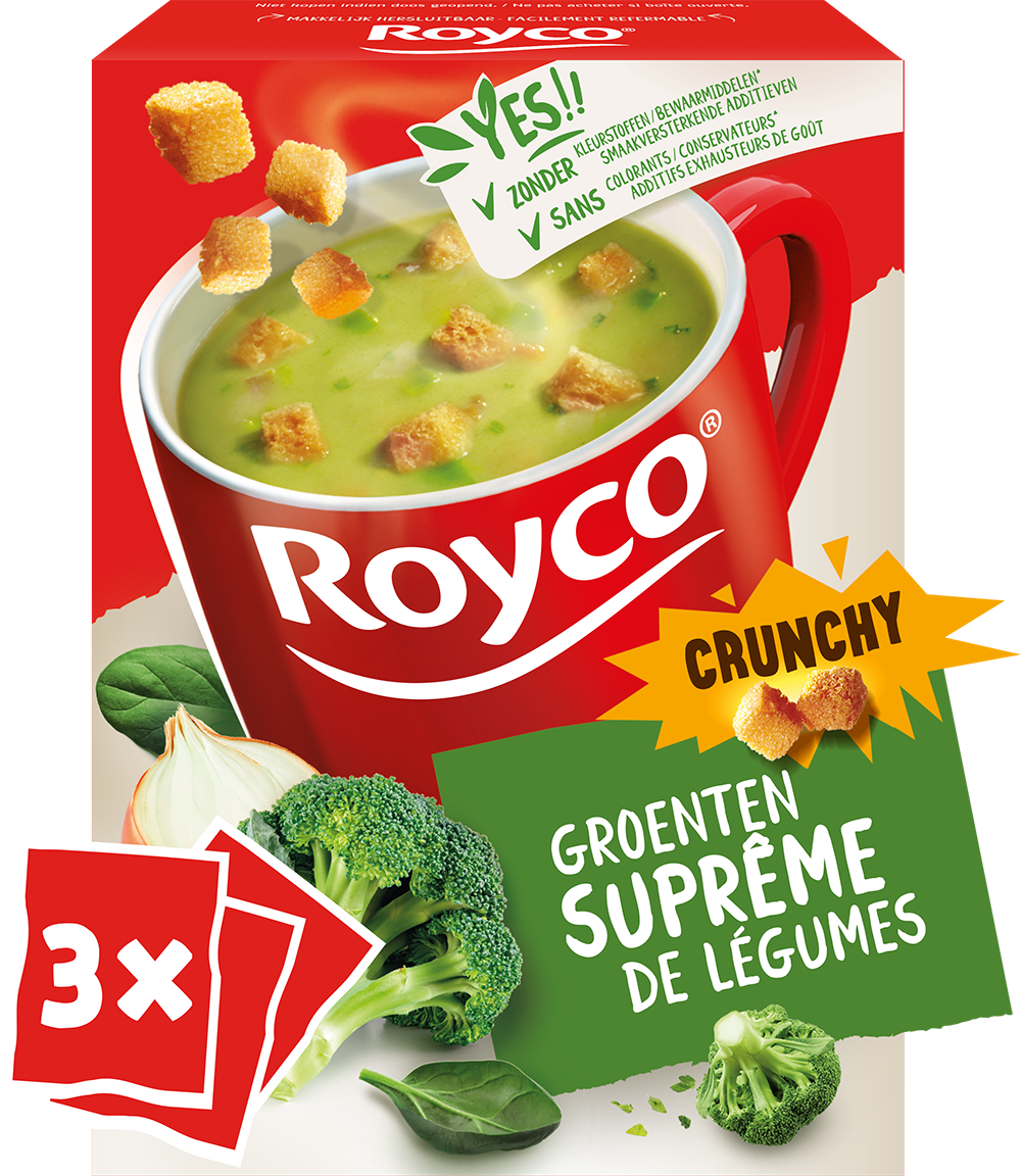 Royco soep crunchy groenten supreme