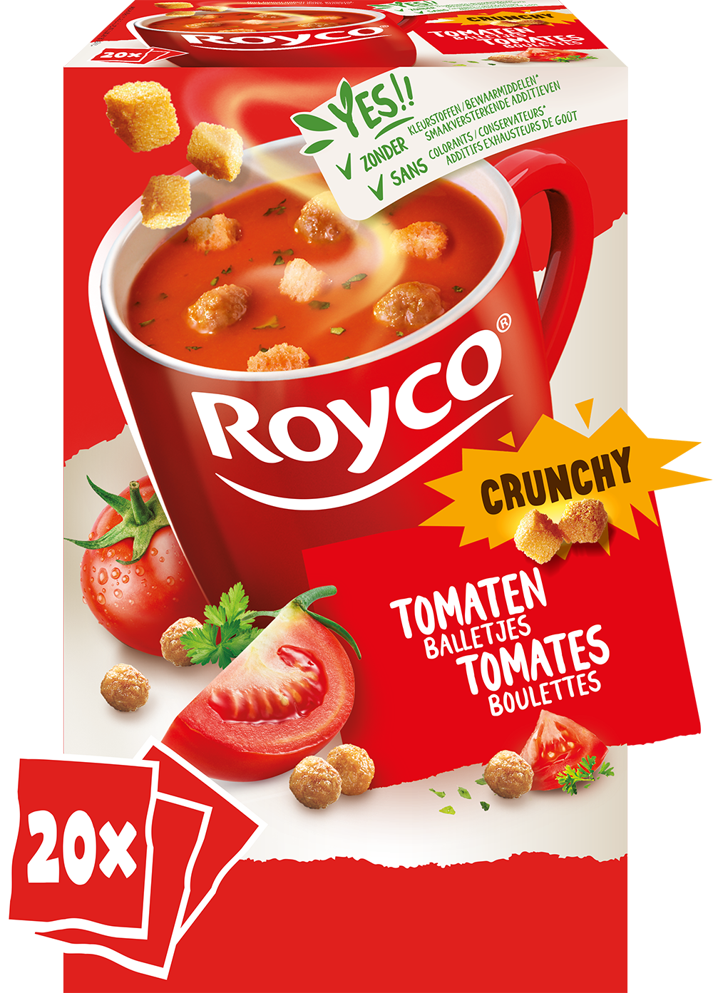 Royco Crunchy Tomaten Balletjes 